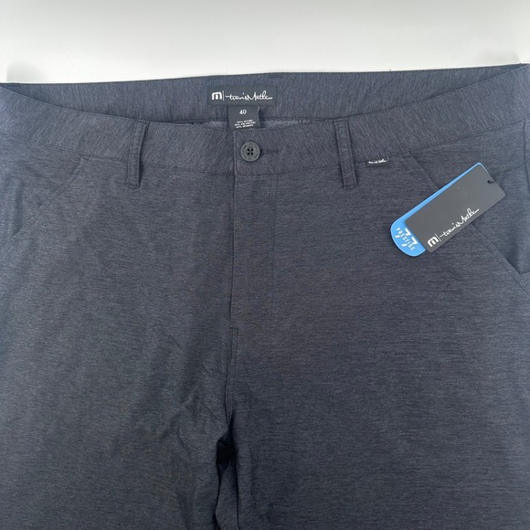 Travis Mathew Mercurio Golf Performance Pants Men‎ Size 40x32 Charcoal Heather